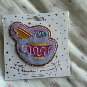 Disney x Stoney Clover Lane Disneyland 70th Anniversary Tea Cups Patch